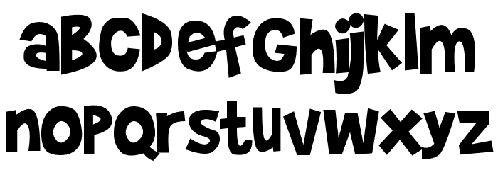 Brady Bunch Font LOWERCASE