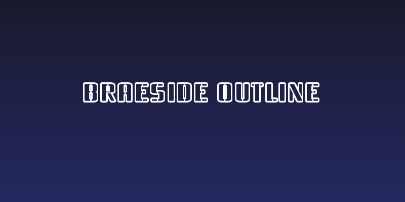 Braeside Outline Social Header