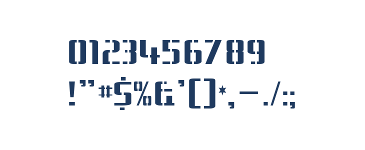 BraesideLumberboy-Regular Other Characters