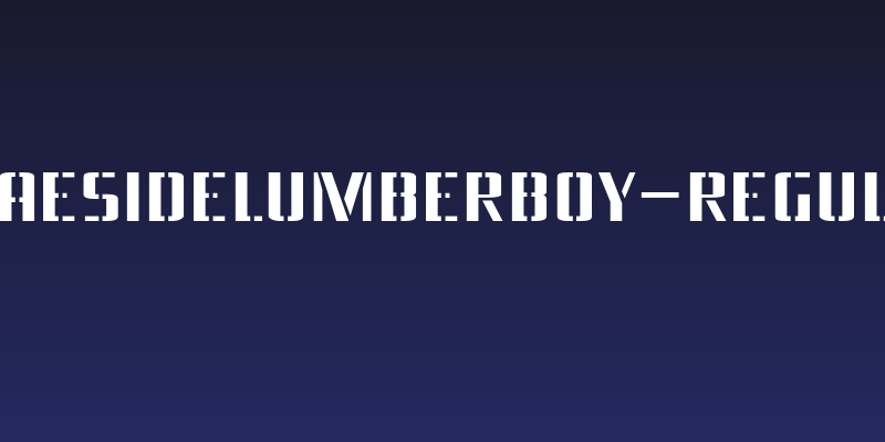 BraesideLumberboy-Regular Social Header