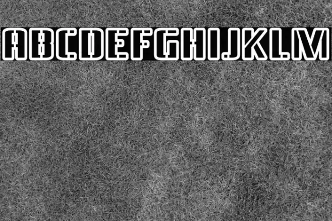 BraesideOutline-Regular Font examples