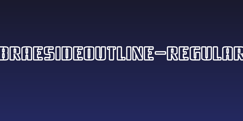 BraesideOutline-Regular Social Header