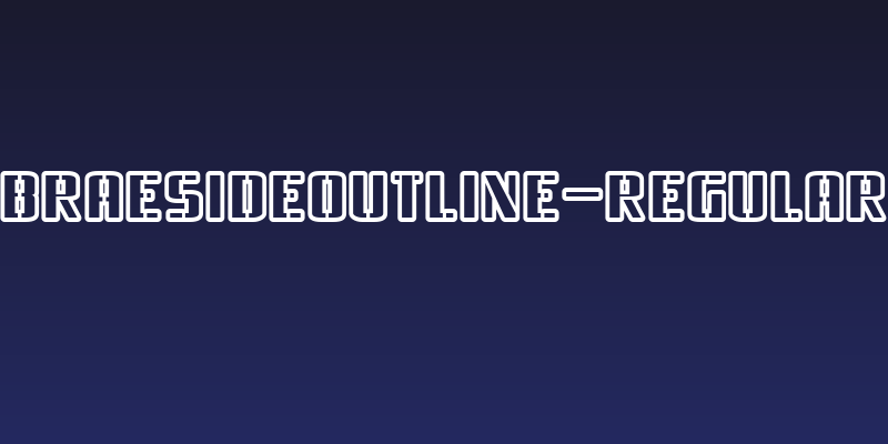 BraesideOutline-Regular Social Header