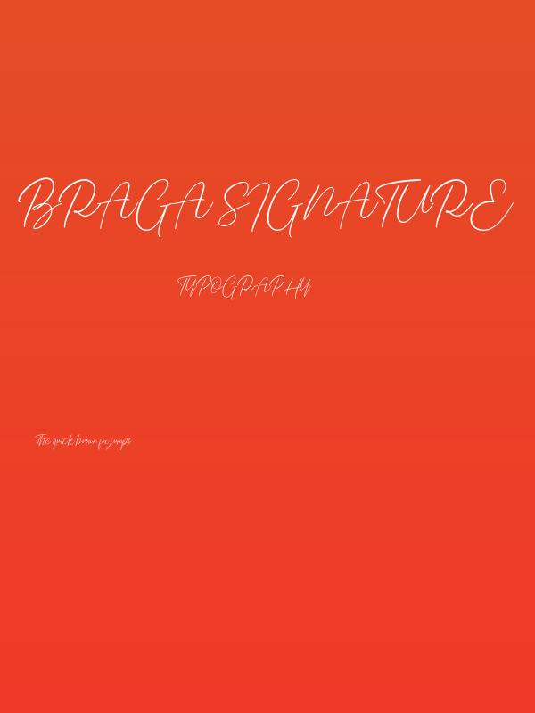 Braga Signature Poster