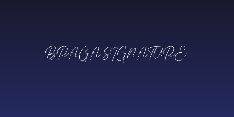Braga Signature Social Header