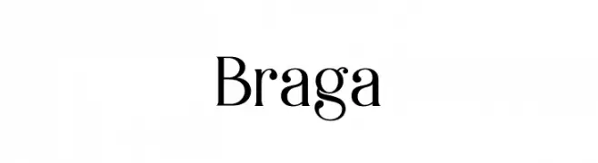 Braga  Скачать бесплатные шрифты