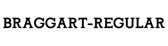 Braggart-Regular  Frei Schriftart Herunterladen