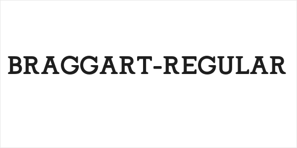 Braggart-Regular Logo