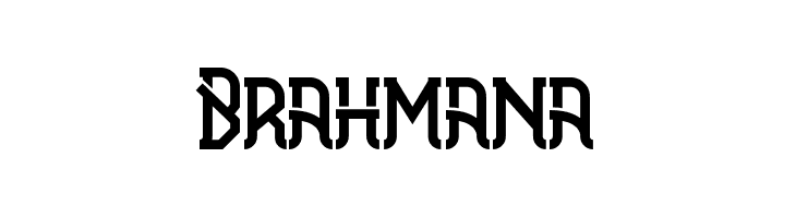 Brahmana  Скачать бесплатные шрифты