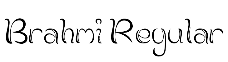 Brahmi Regular  Free Fonts Download