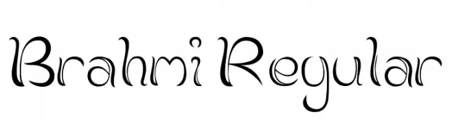 Brahmi Regular  font caratteri gratis