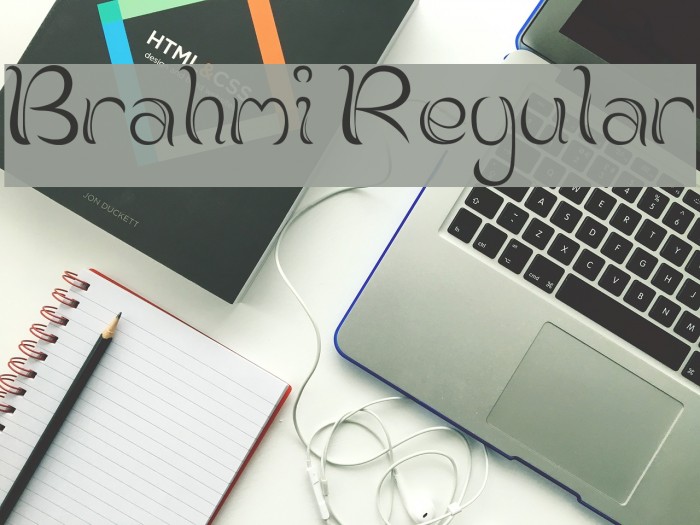 Brahmi Regular Font examples