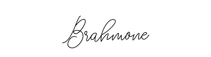 Brahmone  フリーフォントのダウンロード