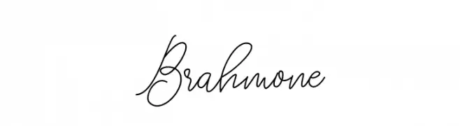 Brahmone  baixar fontes gratis