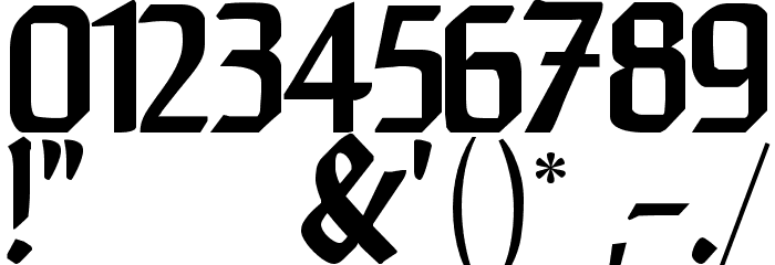 Brahms-Gotisch Font OTHER CHARS