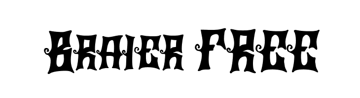 Braier FREE  font caratteri gratis