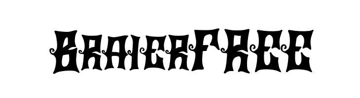 BraierFREE  Frei Schriftart Herunterladen