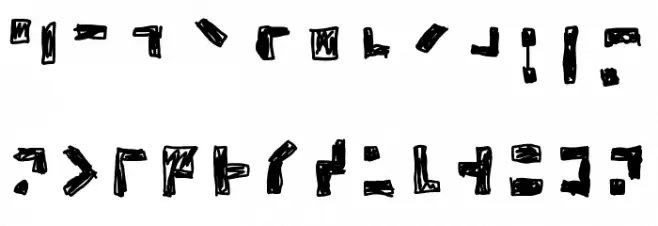 Braile 1 Fonte MINÚSCULAS