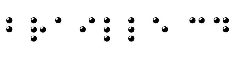 Braille 3D  baixar fontes gratis