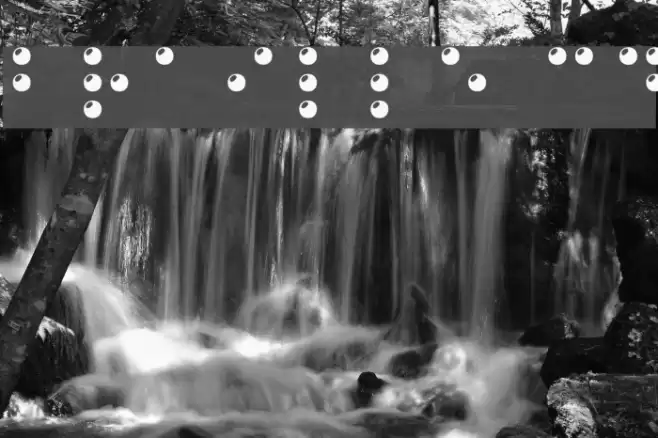 Braille 3D Font examples