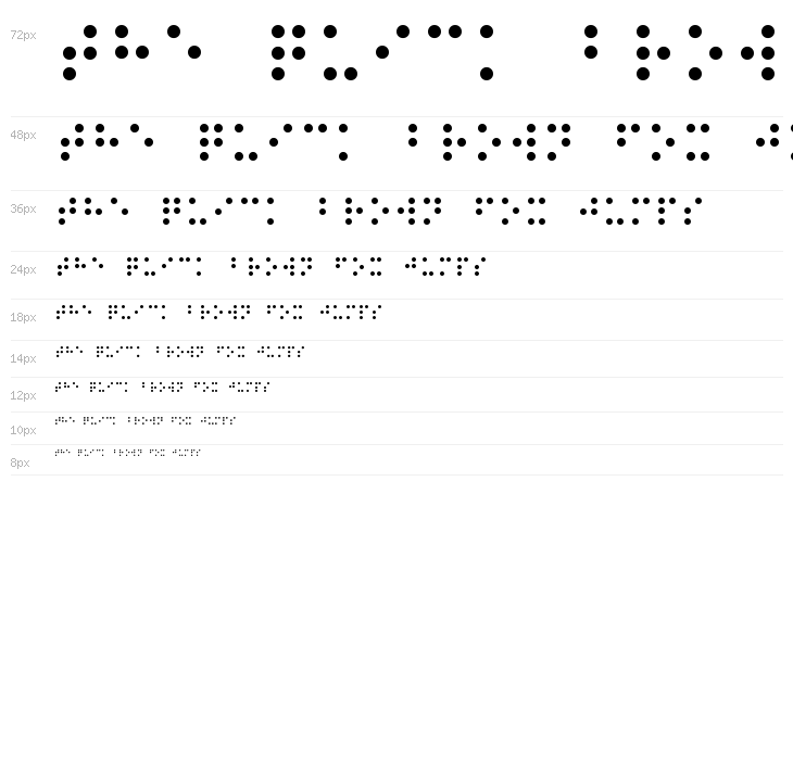 Braille CC0 Waterfall
