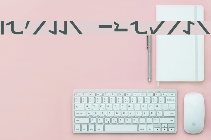 Braille Cursive Font examples