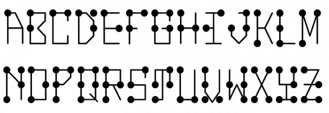 Braille Meme Braille-Meme Schriftart Groß