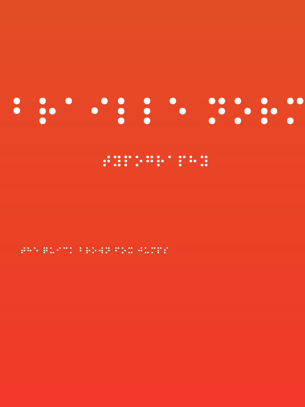 Braille Normal Poster