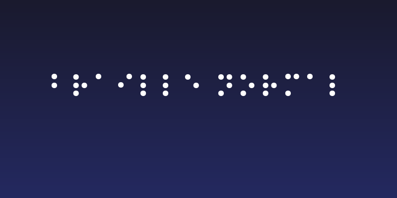 Braille Normal Social Header