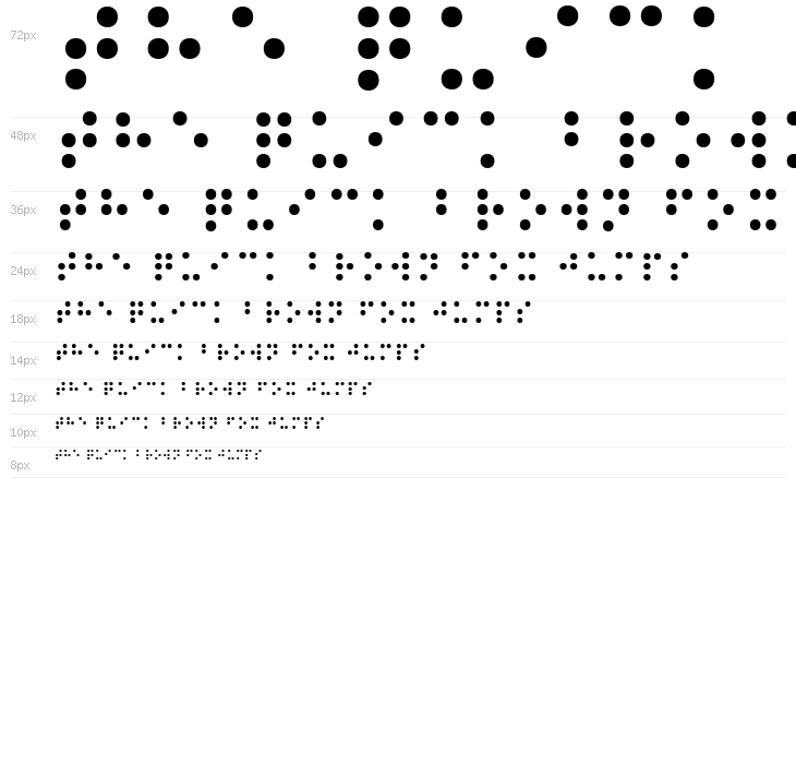 Braille Normal Waterfall