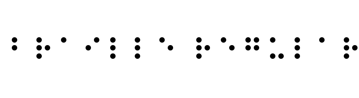 Braille Regular  Free Fonts Download