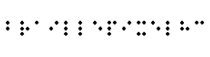 Braille pixel hc  Free Fonts Download