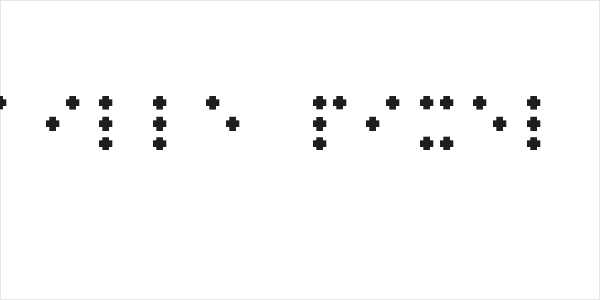 Braille pixel hc Logo