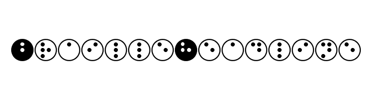 BrailleHeadline Font