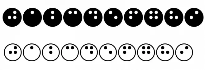 BrailleHeadline Font OTHER CHARS