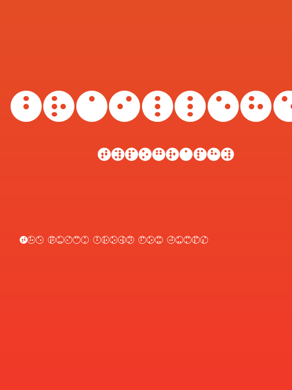 BrailleHeadline Poster