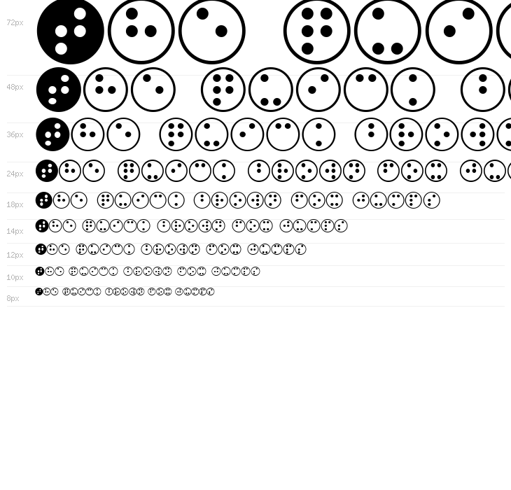 BrailleHeadline Waterfall