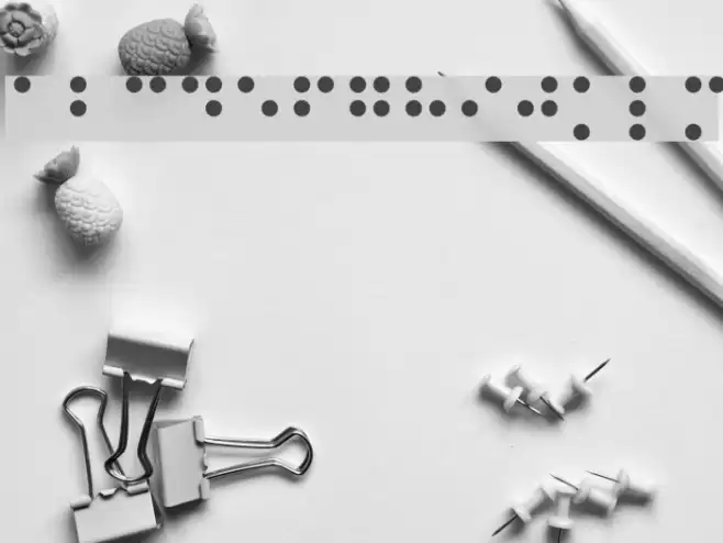 Braille Font examples
