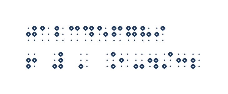 Braillenum Hollow Bold Other Characters