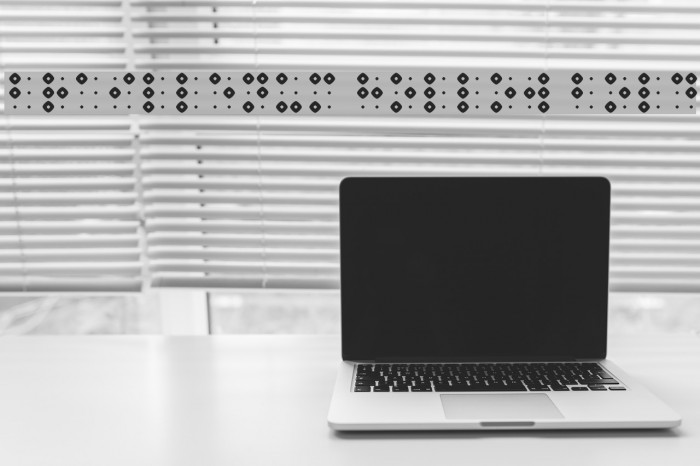 Braillenum Hollow Bold Example 1