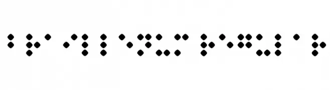 Braillenum Regular  Frei Schriftart Herunterladen