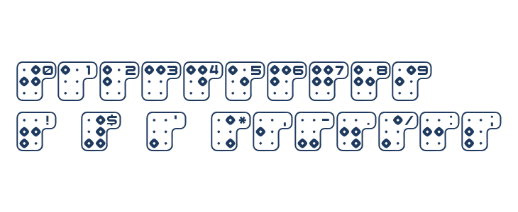 Brailler Light Regular Other Characters