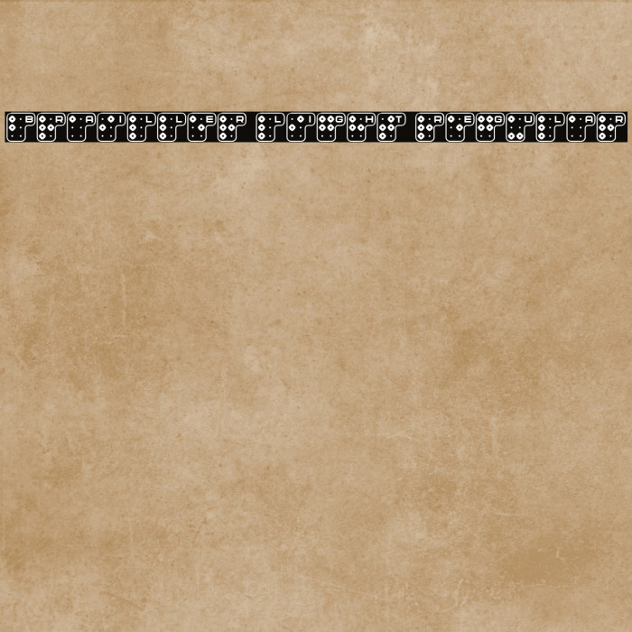 Brailler Light Regular Example 3