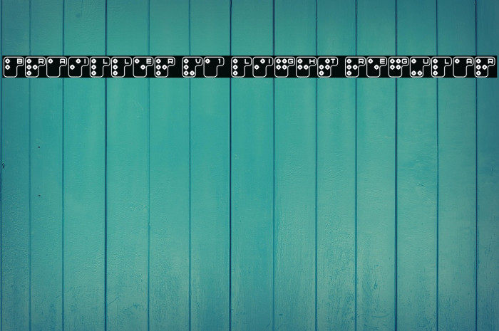 Brailler V1 Light Regular Example 2