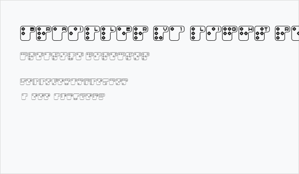 Brailler V1 Light Regular Business Card