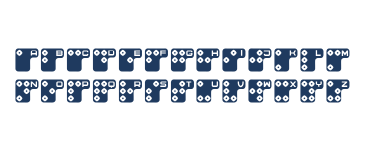 Brailler V1 Regular Lowercase