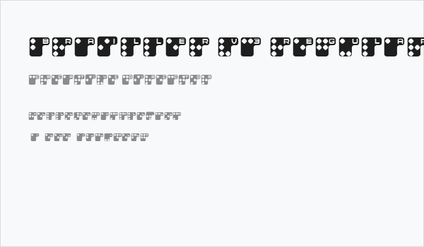 Brailler V3 Regular Business Card