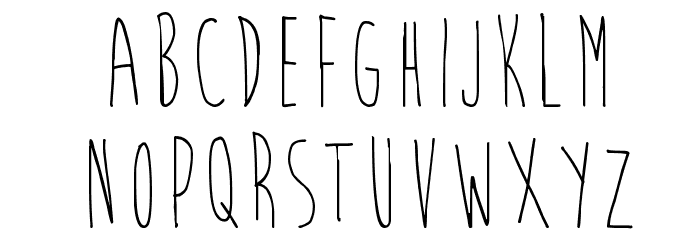 Brain Flower Euro Font LOWERCASE
