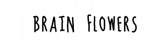 Brain Flowers  नि: शुल्क फ़ॉन्ट्स डाउनलोड