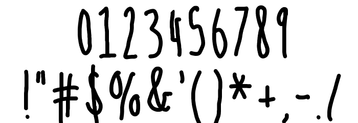 Brain Flowers Font OTHER CHARS